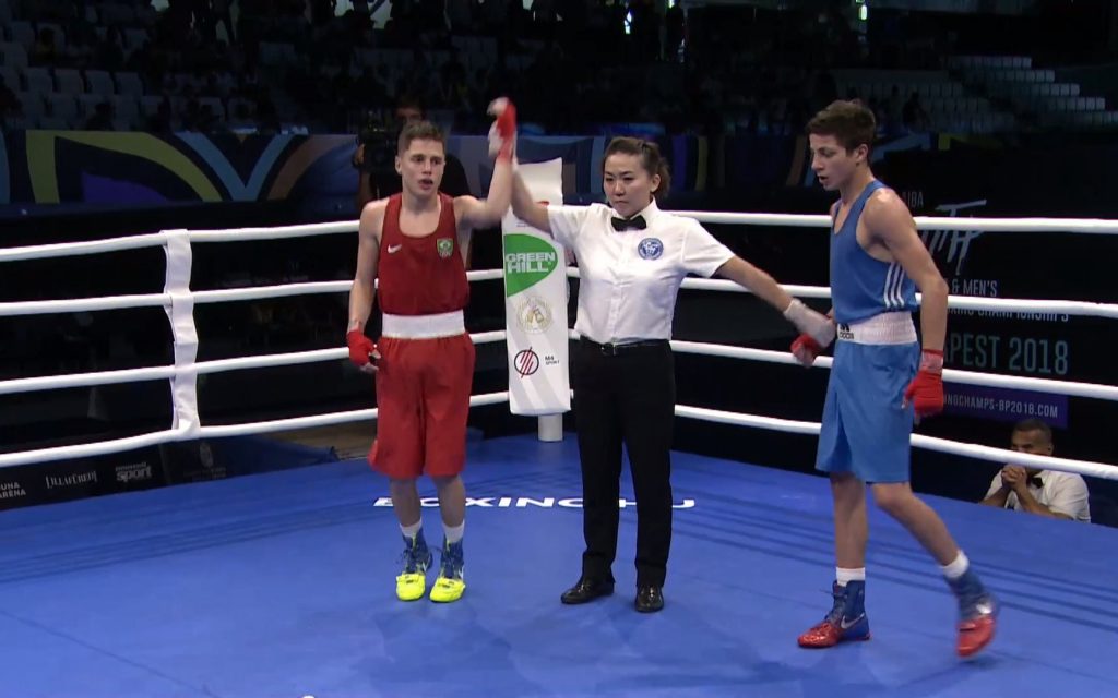 (3) AIBA Youth World Championships, Budapest 2018 – Day 3 Session 2 – Ring B – YouTube – Google Chrome