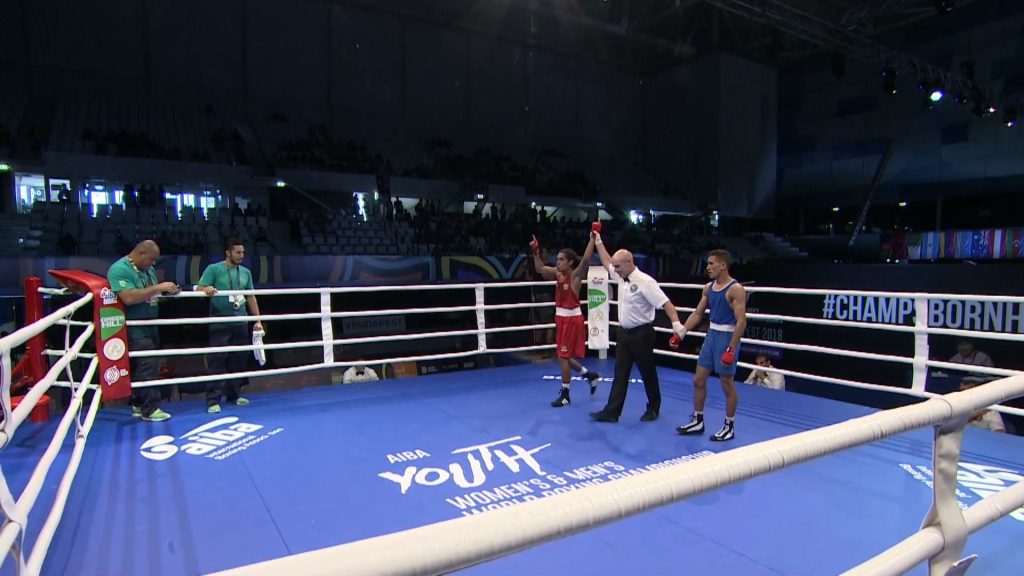 AIBA Youth World Championships, Budapest 2018 – Day 3 Session 1 – Ring B – YouTube – Google Chrome