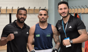 Vladson Soares Ramon Conceição Mateus Alves Tammer Tournament 2024 Foto: CBBoxe