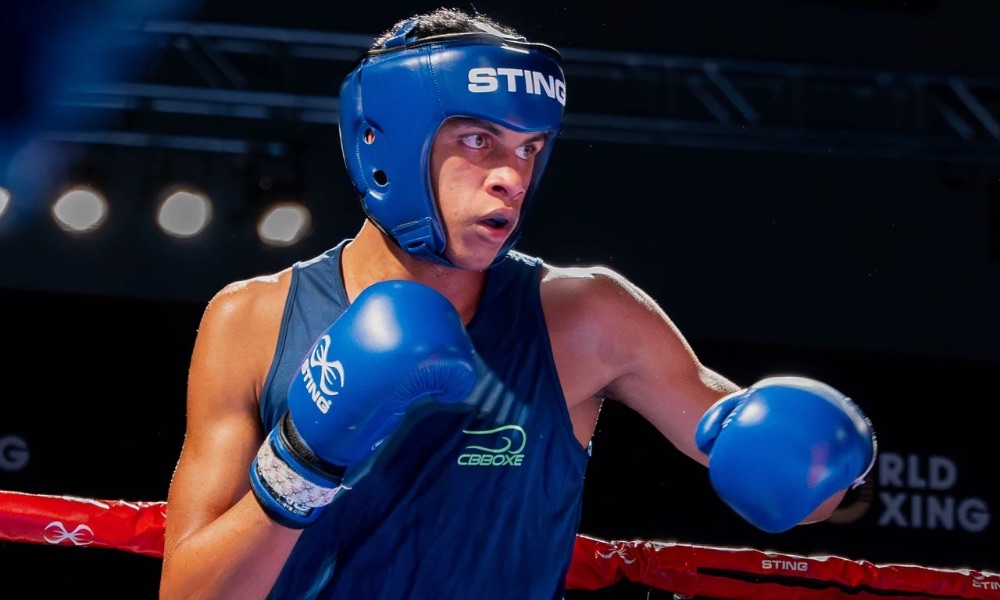 Gabriel Dias é vice-campeão mundial juvenil de boxe